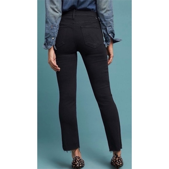 Anthropologie MOTHER The Rascal High Rise Skinny Ankle - Picture 3 of 16